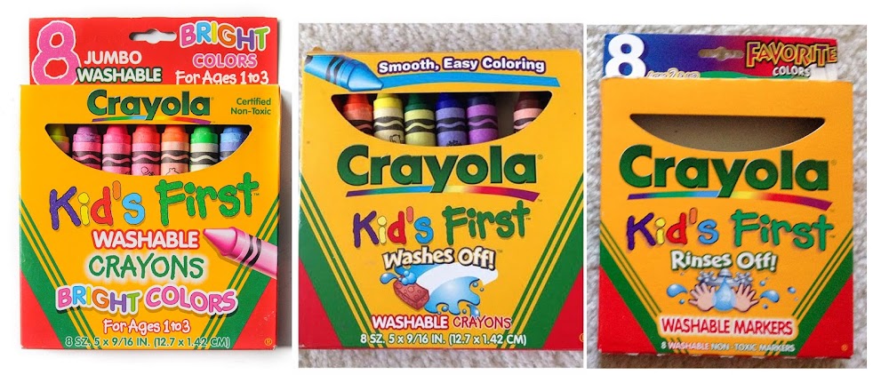 Kid's First Markers and Crayons: What's Inside the Box