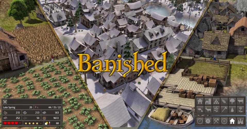 Banished novo Jogo de estratégia para PC - TOOMYPLAY 