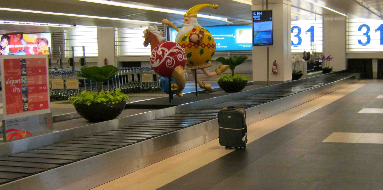 Philippine Gardener Changi Airport (Part 3 Five Airports in Two Weeks)