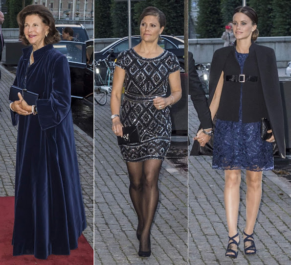 King Carl Gustaf and Queen Silvia, Crown Princess Victoria and Prince Daniel, Prince Carl Philip and Princess Sofia