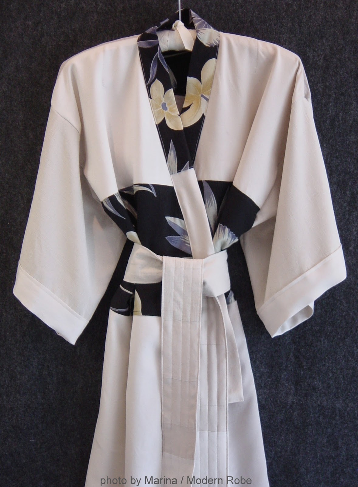 Modern Robe Modern Robe made from reclaimed Hawaiian shirts