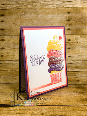 Saleabration, Stampin' Up!, Rick Adkins, Hello Cupcake Stamp Set, Fussy Cutting 