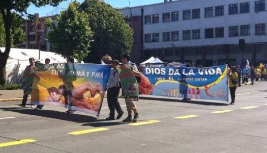 Marcha en Chile contra libro “Nicolás tiene dos papás”