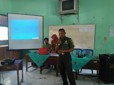 BABINSA DS.BAGOR BERSAMA TEAM KESEHATAN PUSKESMAS MIRI BERIKAN PEMBEKALAN BAHAYA NARKOBA DAN KESEHATAN