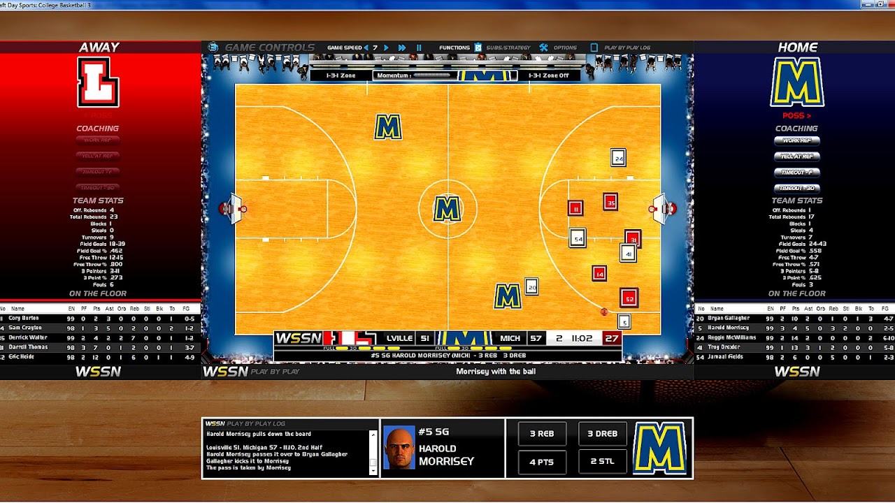 ESPN NBA Basketball (video game) Basketball Choices
