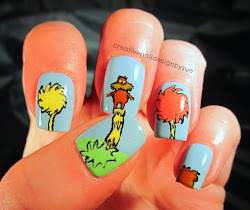 Creative Nail Design By Sue Queen of Split Canvas The