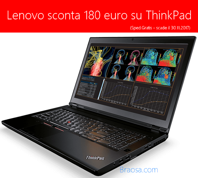Lenovo sconta fino a180 euro ThinkPad e IdeaPAd