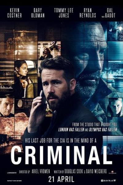 Criminal (2016) 720p HC HDRip x264 850MB-MKV Criminal-2016