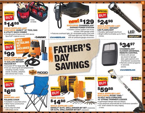 lowes father's day 2019