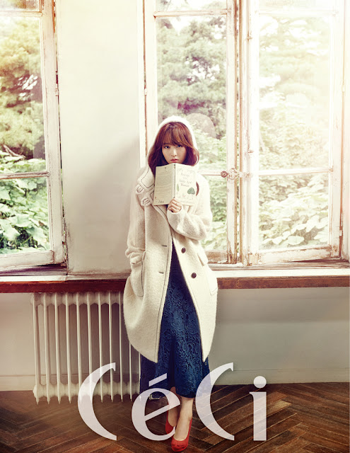 Steal Park Bo Young's Snuggly Winter Look
