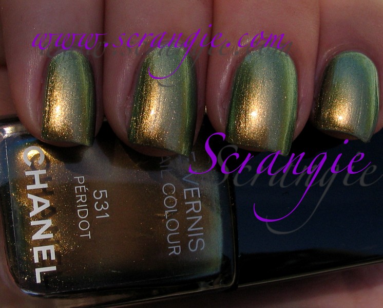Scrangie: Chanel Vernis 531 Peridot (Limited Illusions d'Ombres Collection Fall 2011)