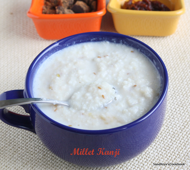 Sandhiya's Cookbook: Samai Paal Kanji | Millet Milk Porridge | Millet ...