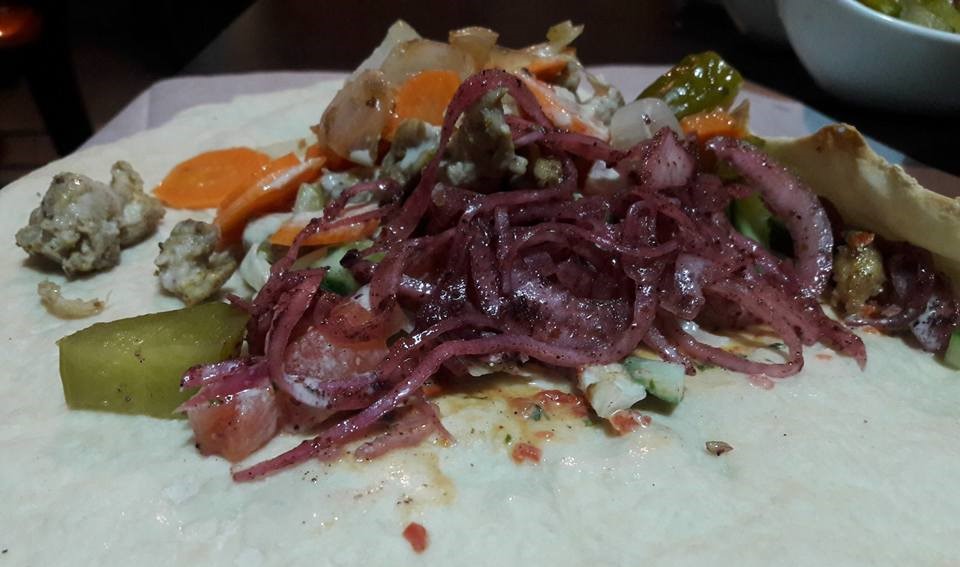 Sumac Onion Salad Recipe and a Delicious Shawarma Dinner From Scratch