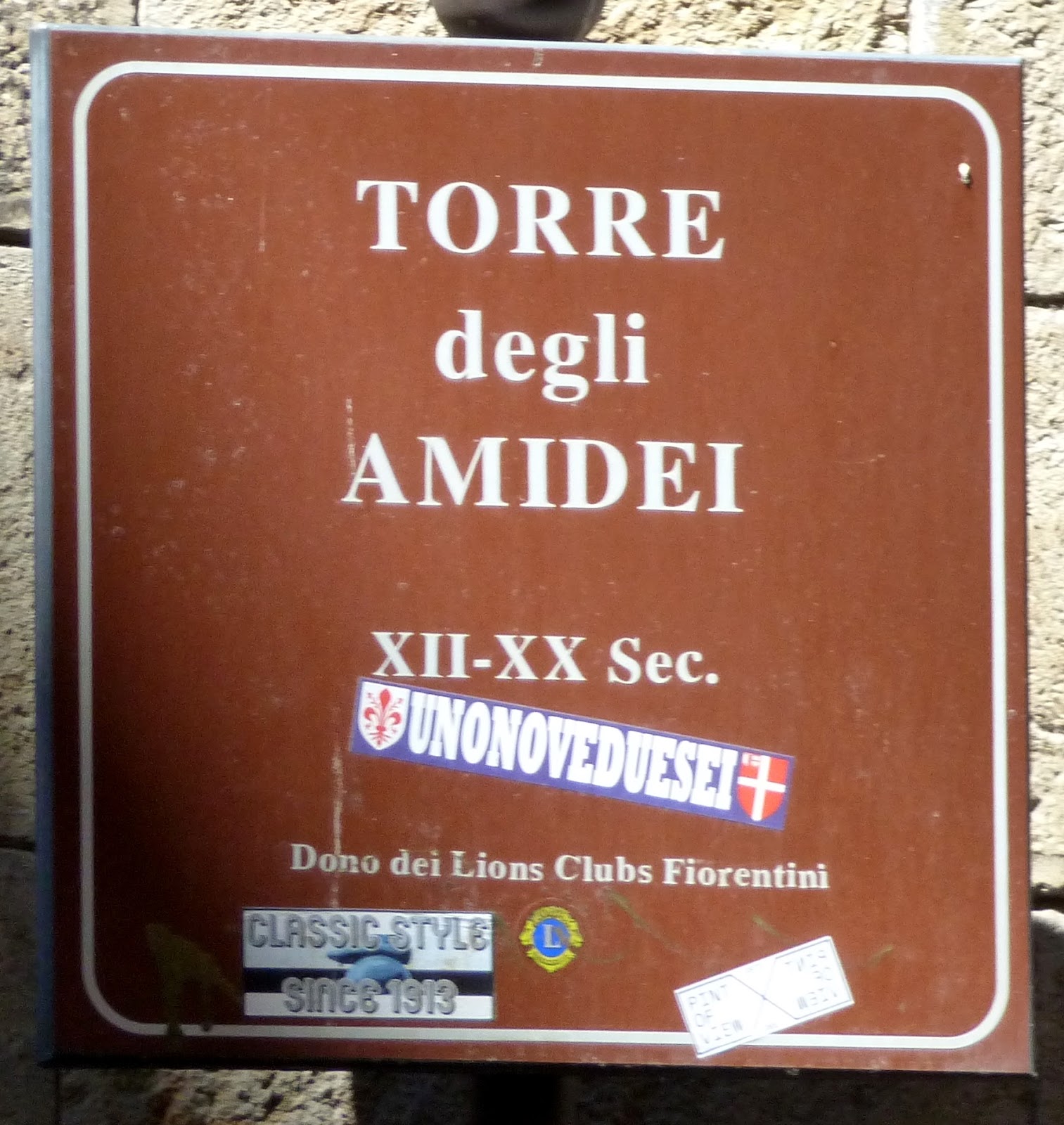 Viajar e descobrir Itália Florença Torre degli Amidei