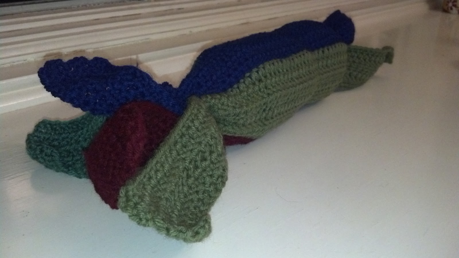 Knit A Bit Crochet Away Go Green! Recycled Crinkle Dog Toy