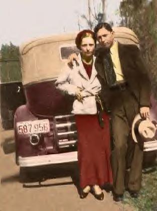 Bonnie Parker & Clyde Barrow's 1934 Ford V-8 Sedan ~