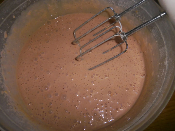 magdalenas con leche condensada y fresas