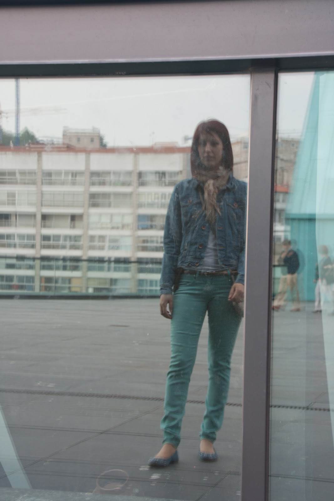 Outfit Pantalon Verde Agua - Kasumicat