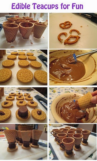 DIY Edible Chocolate Cups