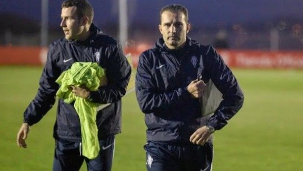 Rubén Baraja: "¿Interés del Málaga? El Sporting-Valladolid es lo único que me preocupa"