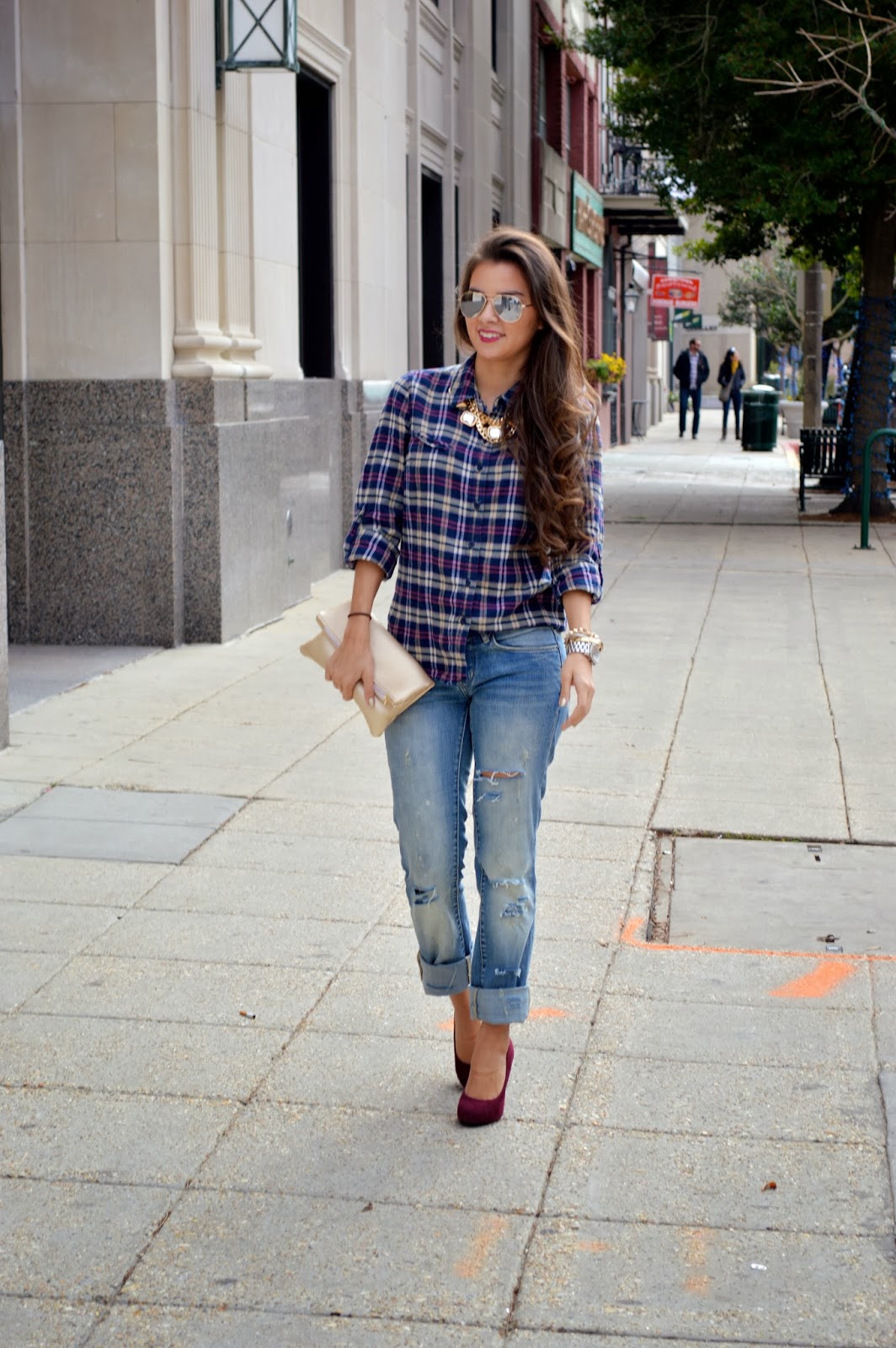 Madly - yours: denim + plaid : casual Friday