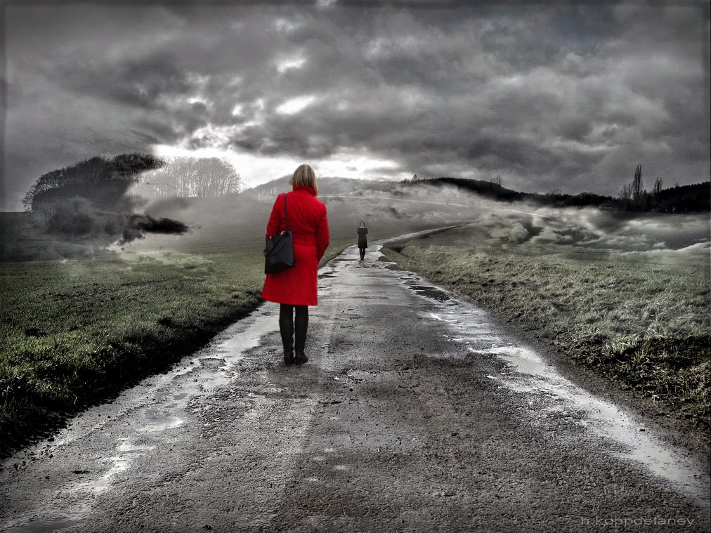 Картинки уходящий вдаль человек