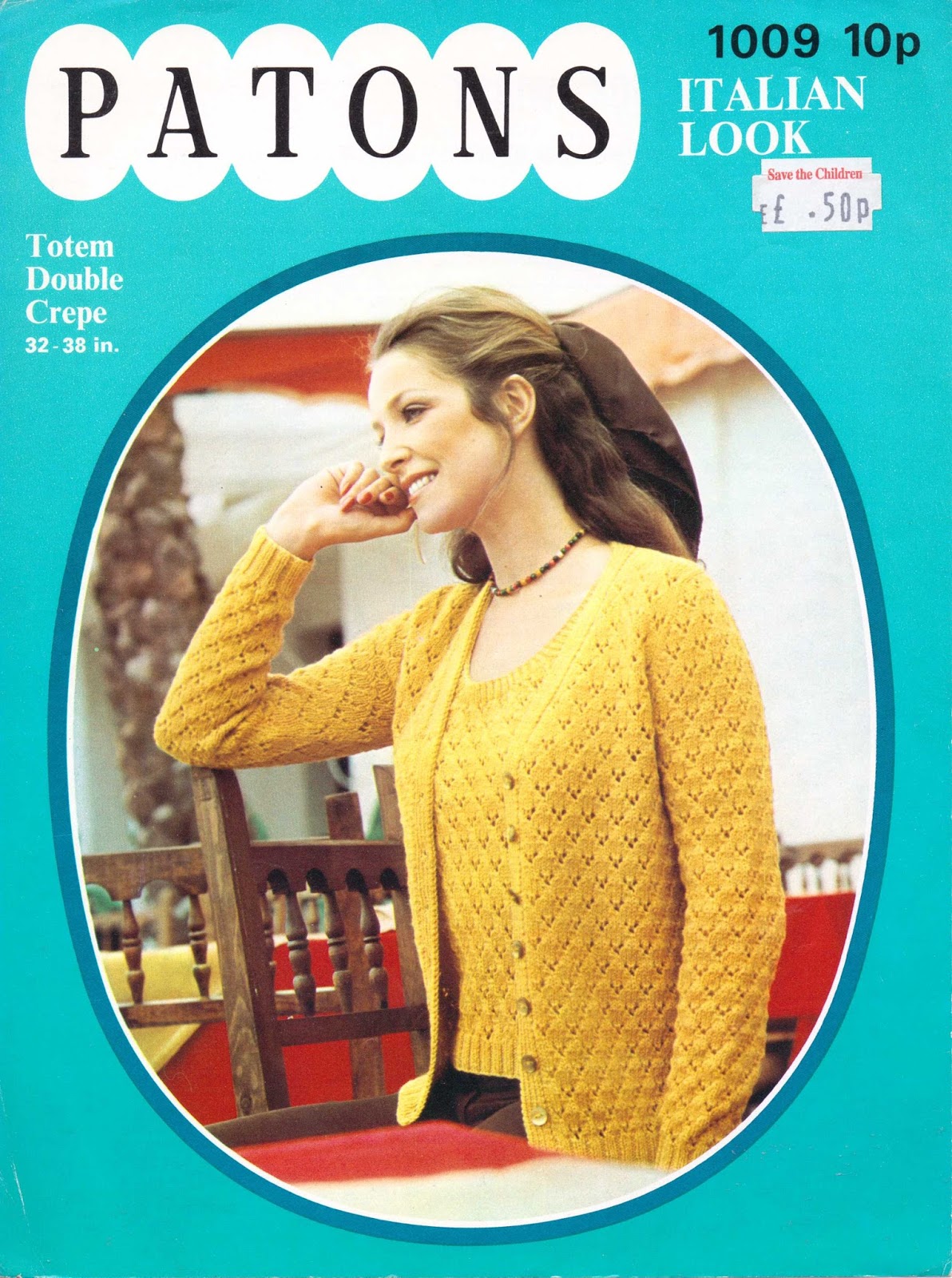 The Vintage Pattern Files 1970s Knitting Patons 1009 Twin Set the-vintage-pattern-files-1970s-knitting-patons-1009-twin-set