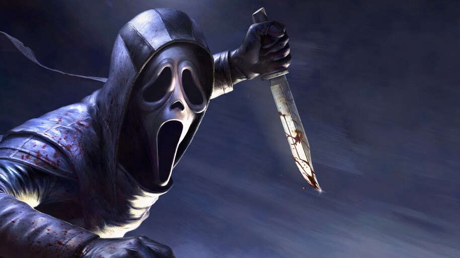 Ghost Face, Knife, Dead by Daylight, 4K, 6.573 Wallpaper