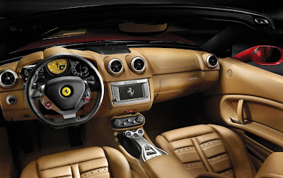 Ferrari California intérieur 
