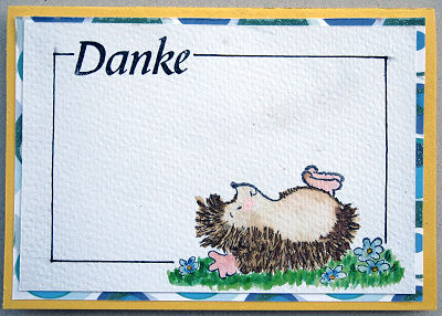 BlackSheep Bastelblog: Danke Karten