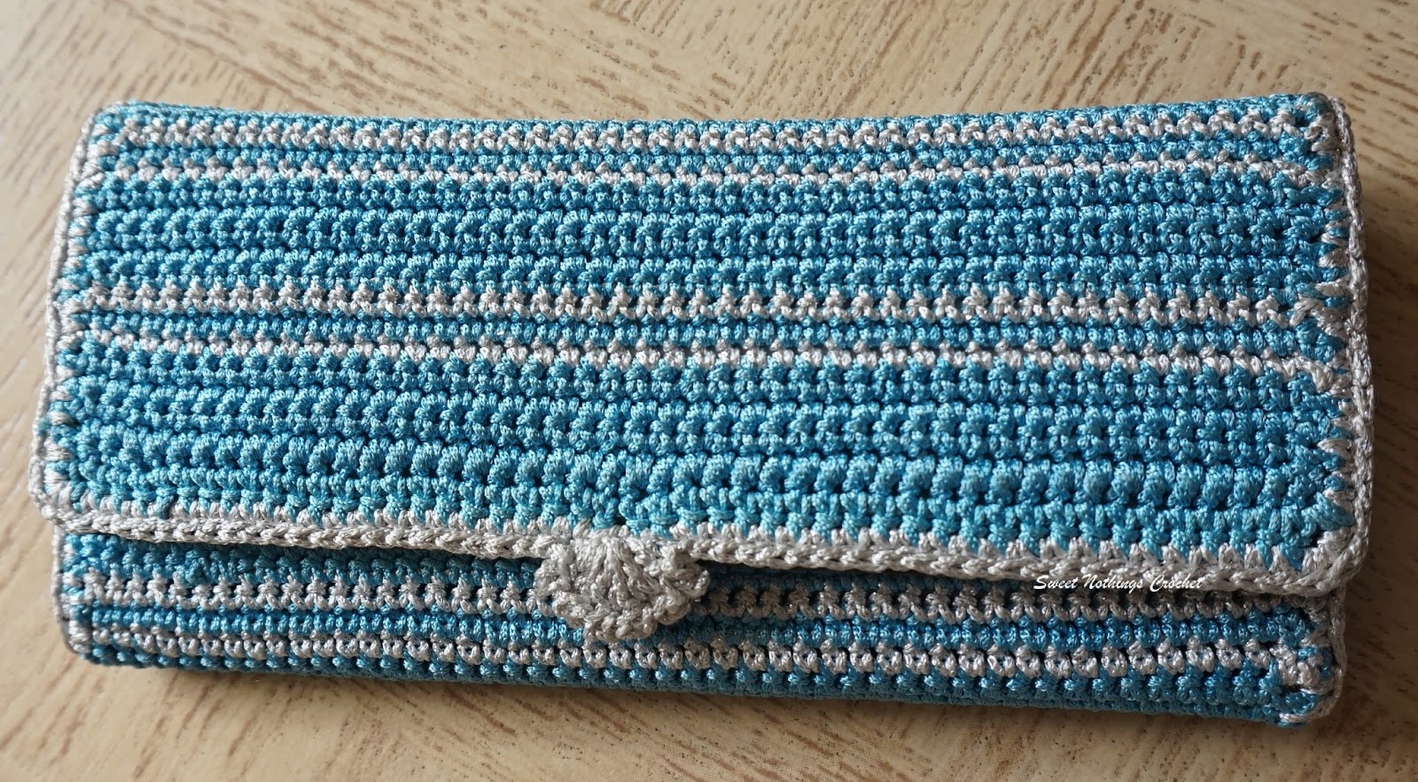 Sweet Nothings Crochet FLAT EASY WALLET