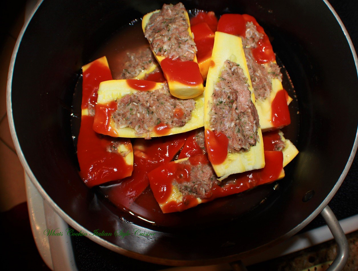 Stuffed Yellow Squash Recipe What's Cookin' Italian Style Cuisine