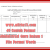49 Pola Format Manajemen Guru Dalam 1 File Format Words