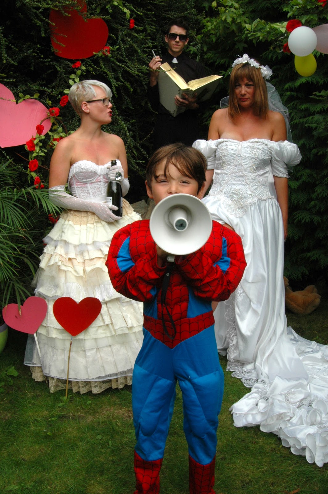 The Krumble Empire Sarah and Jane's Kitsch Wedding!