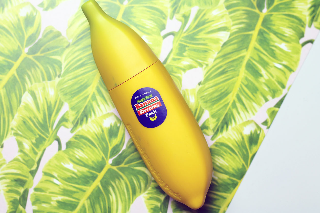 Liverpool blogger review of tonymoly banana moisturiser