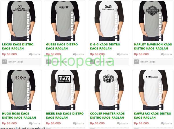 kaos raglan bergambar polos aneka desain kaos raglan bergambar polos aneka desain
