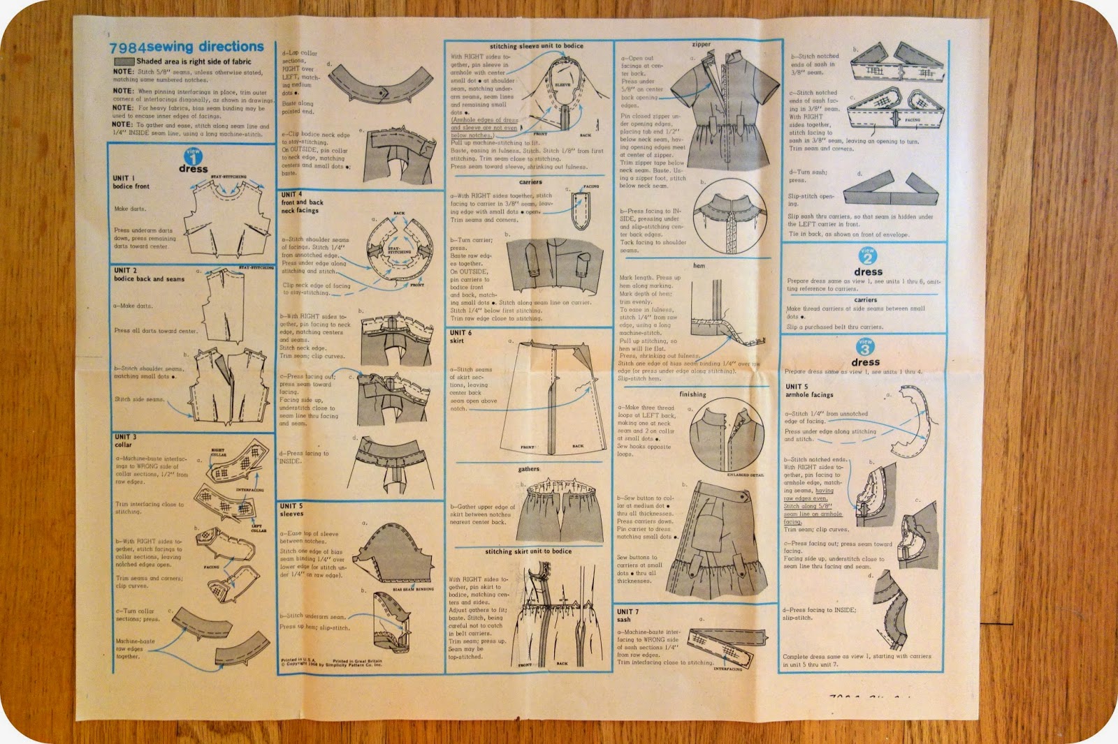 My Superfluities: Made by Me File: Vintage Simplicity 7984. The Little ...