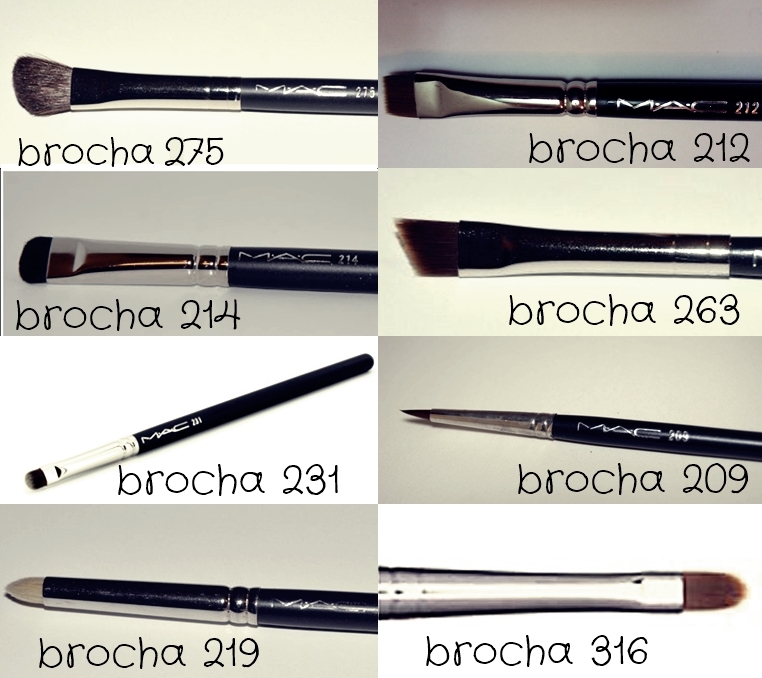 Precise Eye Liner Brush Brocha 210 Mac Brocha 210 Precise Eye