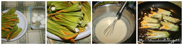 fiori di zucca in pastella