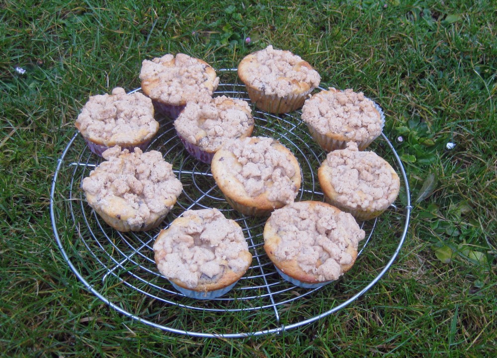 Barbaras Spielwiese: Birnen-Streusel-Muffins Barbaras Spielwiese: Birnen-Streusel-Muffins