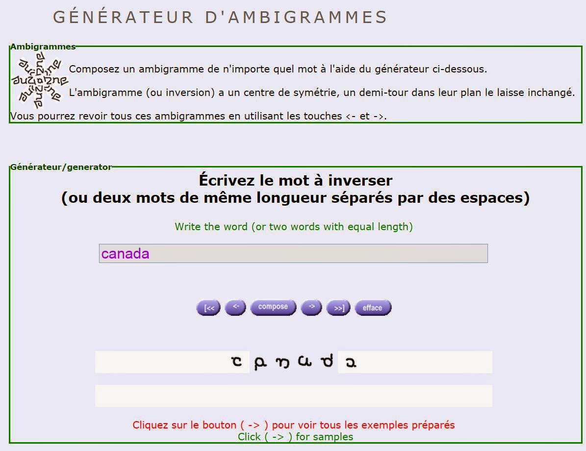Come creare un ambigramma online: 3 Ambigramma Generator
