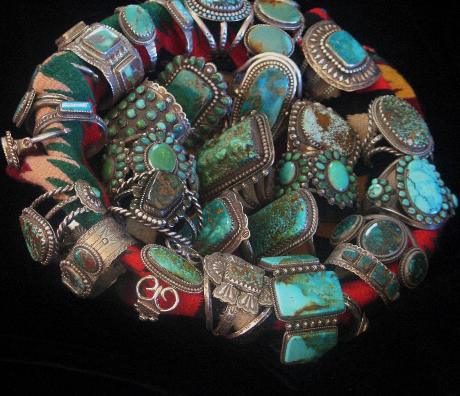 Greg Thorne Southwest Style Jewelry With American Turquoise by Greg Thorne
