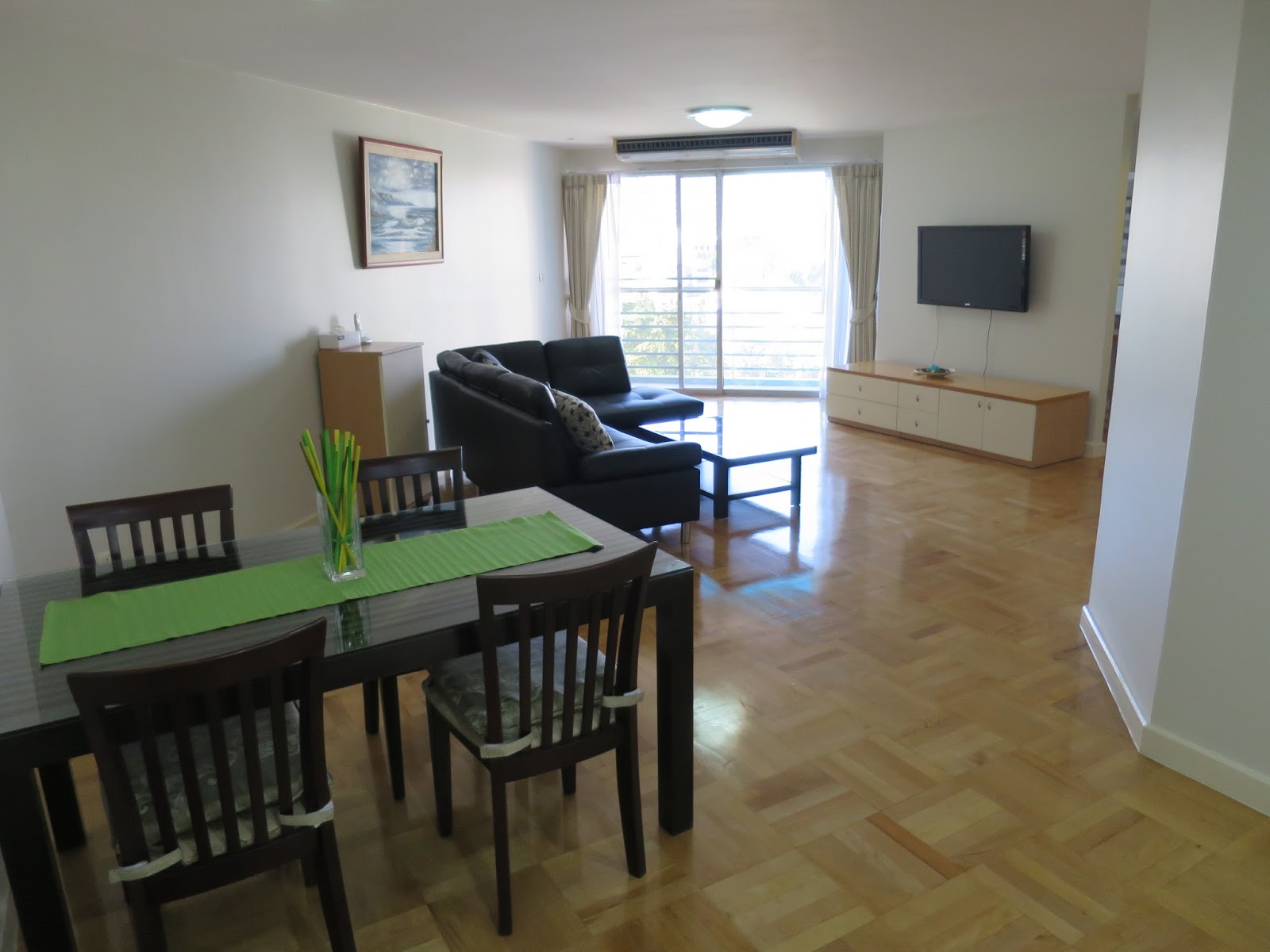 Bangkok Garden Condo Floor 7 Tower G 100sqm City View For Rent At New Sathorn International School