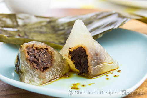 桂花豆沙西米糭 Sago Dumplings with Red Bean Filling02