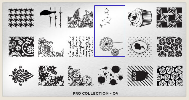 stamping plate Pro Collection 04 - Moyou London