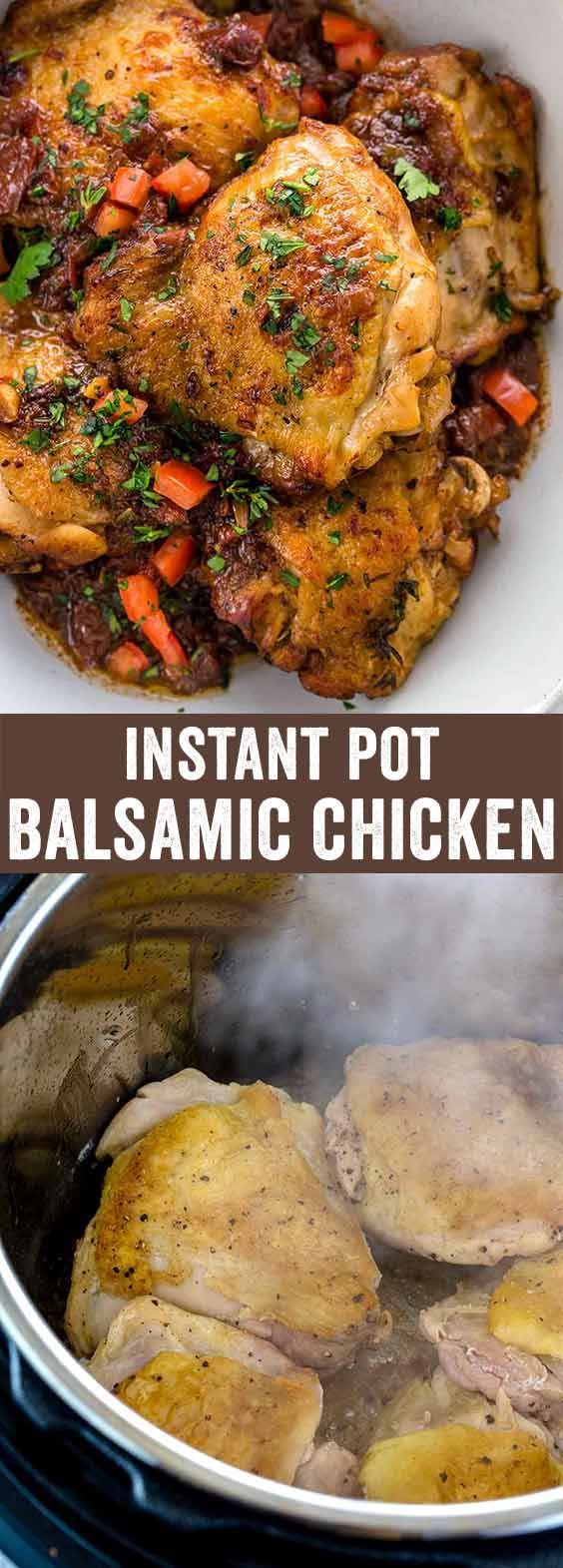 Instant Pot Balsamic Chicken Little Owl Kitchen