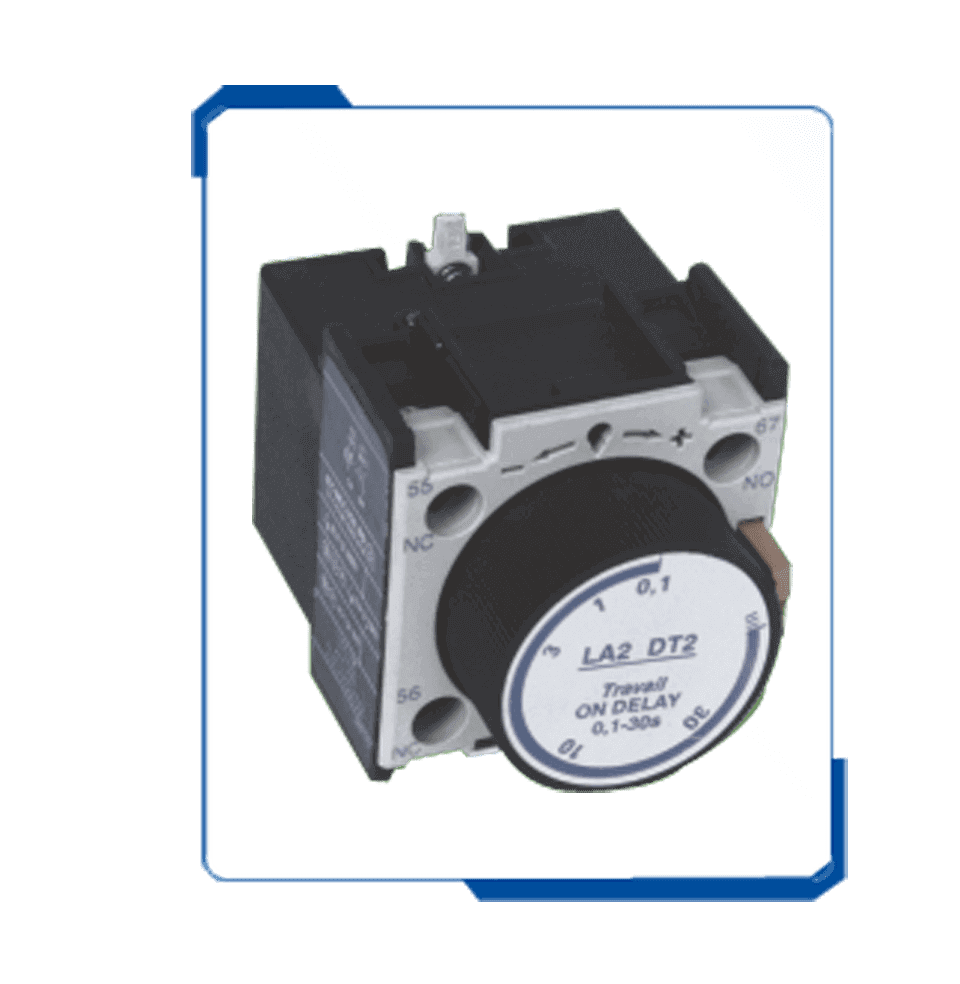 LA2DT2 delay timer auxiliary contacts for contactor