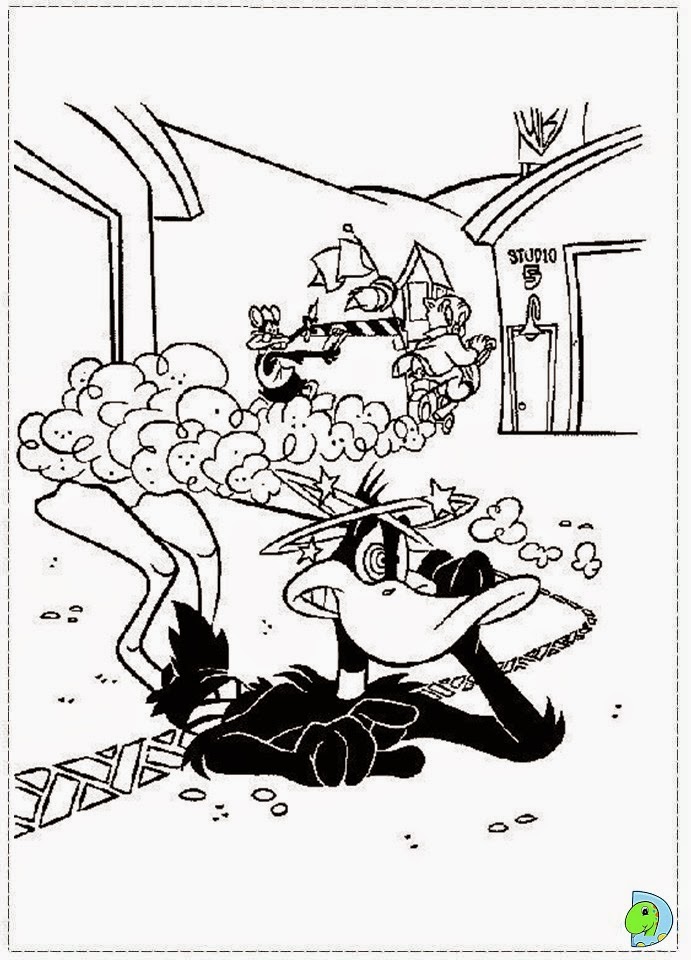 daffy duff coloring pages - photo #20