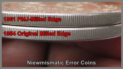 50 Cents Milled Edge Coin.