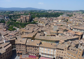 Siena desde la Torre del Mangia.